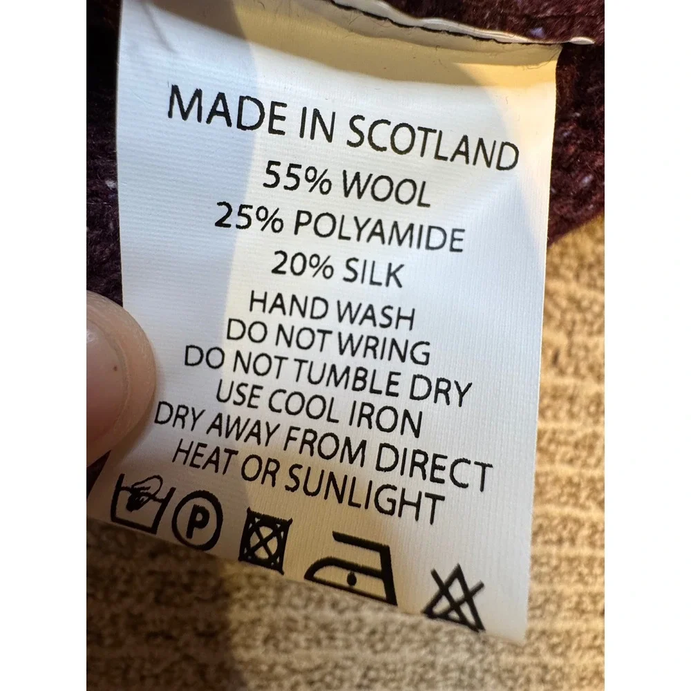 Harry Potter Made In Scotland Wool Silk Blend 